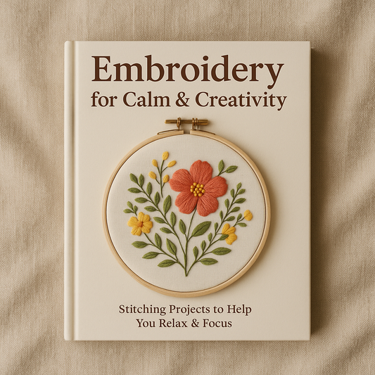 Embroidery for Calm & Creativity (FREE Gift)