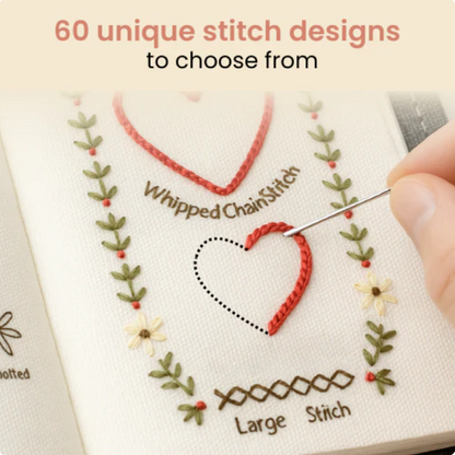 Embroidery Stitch Book (FREE Today)